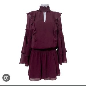 Parker Elliana Mini Dress, Large